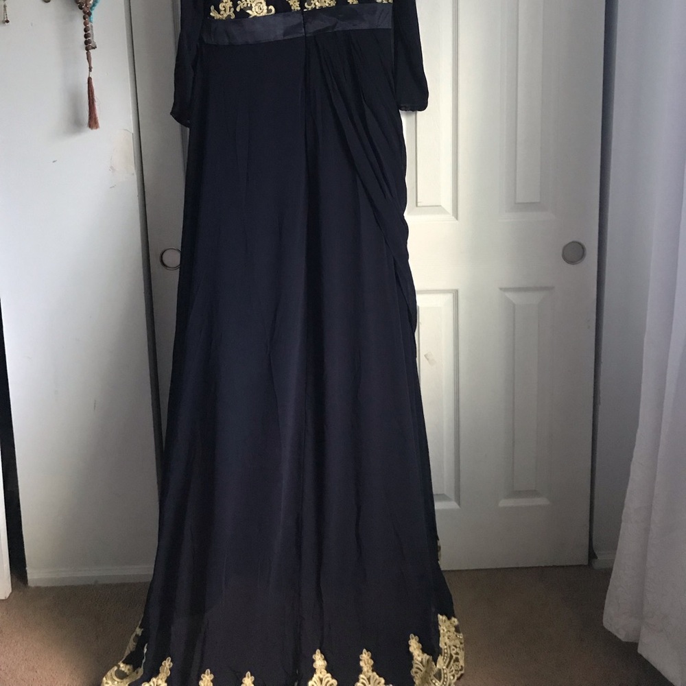 Custom-made ball gown